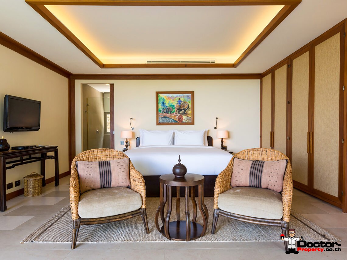 Luxury 4-5 Bedroom Private Pool Villa with Sea View in Bo Phut, Koh Samui – For Sale